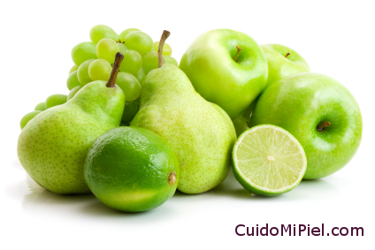 Frutas Verdes y Cítricos - Fuente de Alfahidroxiácidos